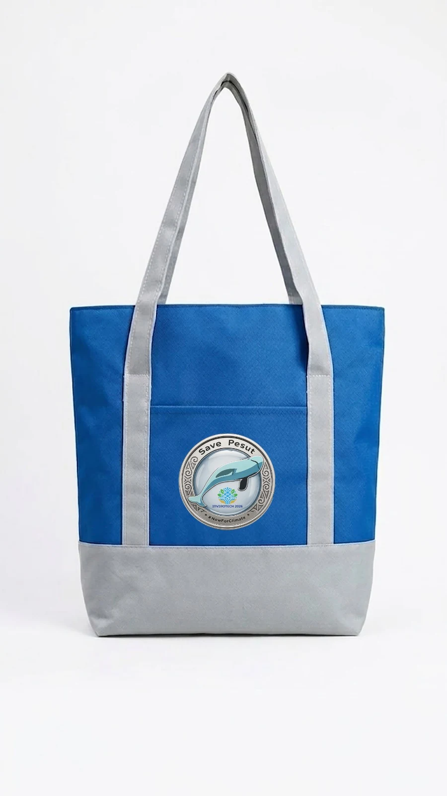 Custom textile tote bag